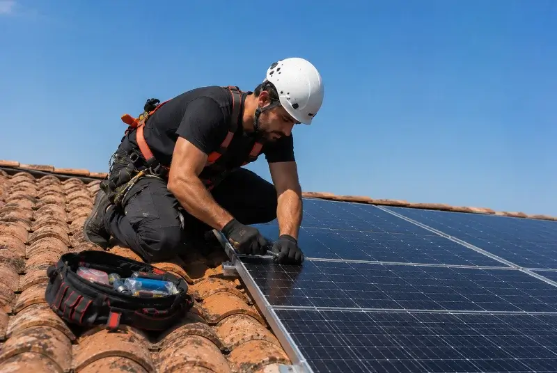 Maintenance et monitoring de panneaux solaires à Fonbeauzard